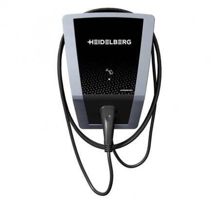 Heidelberg AMPERFIED connect.solar PRO Wallbox 11 kW 7,5 m Typ 2 PV-Überschussladen MID RFID WLAN LAN