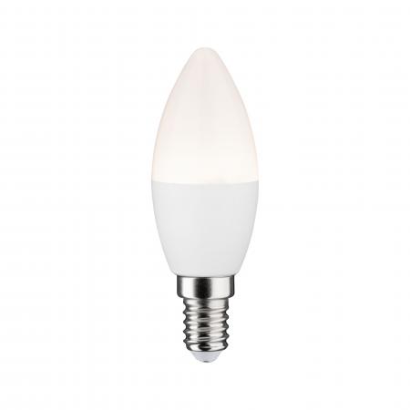 Paulmann 50125 LED Zigbee Kerze 5,5W wie 35W warmweißes Licht 2700K matt dimmbar E14