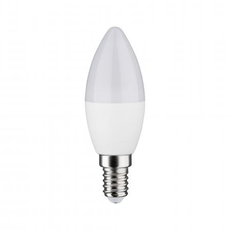 Paulmann 50125 LED Zigbee Kerze 5,5W wie 35W warmweißes Licht 2700K matt dimmbar E14