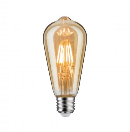 Paulmann 5066 Bundle 2xLED Lampen E27 6,5W wie 50W gold 2500K extra warmweißes Licht