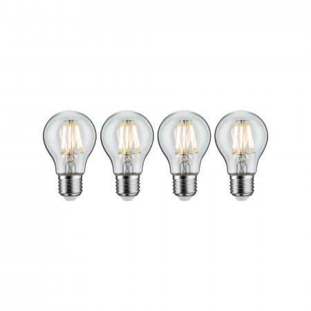 Paulmann 5084 Bundle 4xLED Filament E27 7W wie 60W klar 2700K warmweiß dimmbar