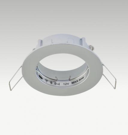 EVN 511014 Deckeneinbauleuchte Chrom ohne Fassung Einbaudurchmesser 62 mm