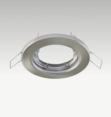 EVN 513010 Deckeneinbauleuchte Edelstahl ohne Fassung Einbaudurchmesser 55 mm