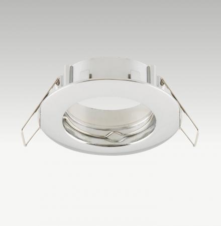 EVN 514011 Deckeneinbauleuchte Chrom ohne Fassung Einbaudurchmesser 65 mm