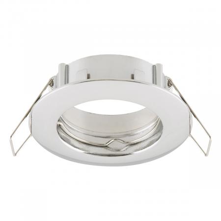 EVN 514011 Deckeneinbauleuchte Chrom ohne Fassung Einbaudurchmesser 65 mm