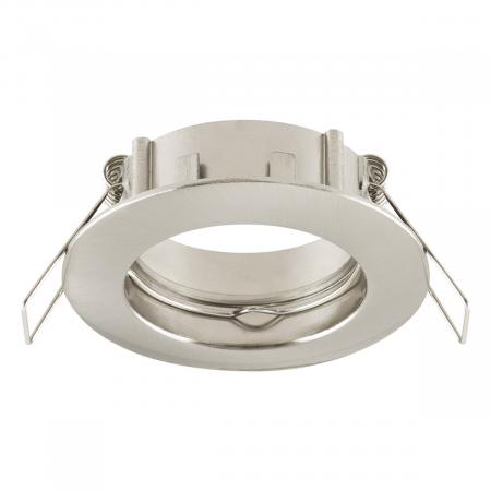 EVN 514013 Deckeneinbauleuchte Chrom satiniert ohne Fassung Einbaudurchmesser 65 mm