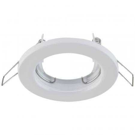 EVN Decken-Einbaustrahler für GU10 Leuchtmittel rund weiß IP20 EinbauØ55