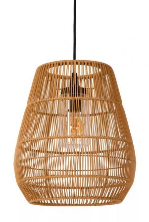 Lucide NERIDA Pendelleuchte Rattan IP44 Outdoor Ø35 cm
