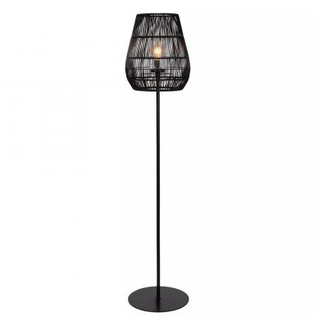 Lucide NERIDA Stehlampe Innen/Außen IP44 Schwarz E27