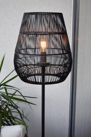 Lucide NERIDA Stehlampe Innen/Außen IP44 Schwarz E27