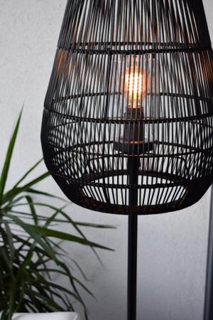 Lucide NERIDA Stehlampe Innen/Außen IP44 Schwarz E27