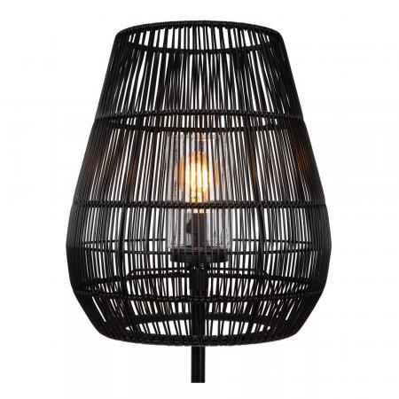 Lucide NERIDA Stehlampe Innen/Außen IP44 Schwarz E27