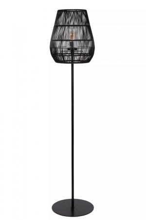 Lucide NERIDA Stehlampe Innen/Außen IP44 Schwarz E27