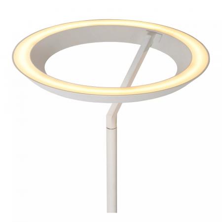 Lucide CELESTE LED Stehlampe Ø28 cm 21W 2700K dimmbar Weiß 174 cm