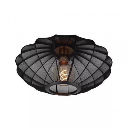 Lucide CORINA Deckenleuchte Ø40cm 1xE27 Schwarz