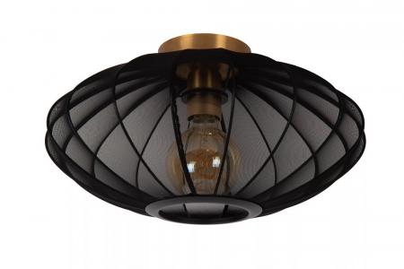 Lucide CORINA Deckenleuchte Ø40cm 1xE27 Schwarz