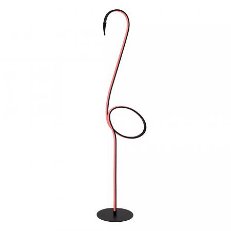 Lucide FLAMINGO LED Stehleuchte RGB Multicolor 127cm Stahl Fernbedienung