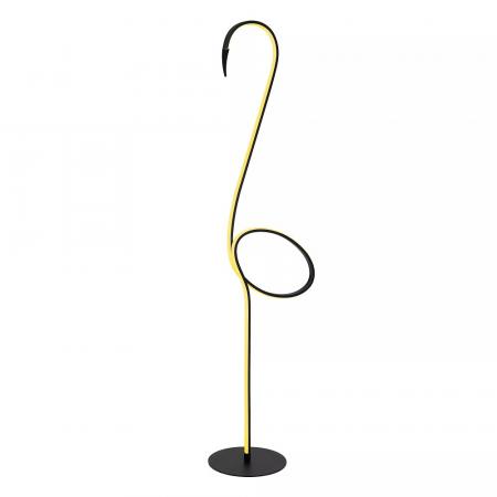 Lucide FLAMINGO LED Stehleuchte RGB Multicolor 127cm Stahl Fernbedienung