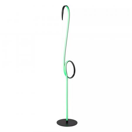 Lucide FLAMINGO LED Stehleuchte RGB Multicolor 127cm Stahl Fernbedienung