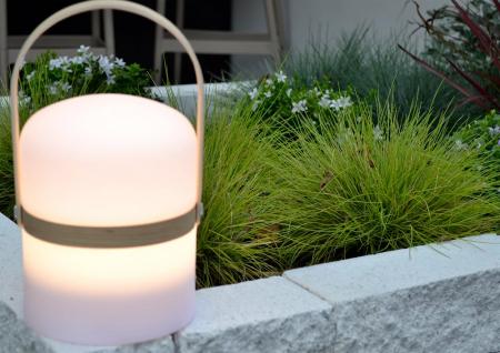 Lucide JOE – wiederaufladbare LED Tischlampe Innen & Außen in Weiß