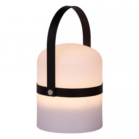 Lucide JIVE – wiederaufladbare LED Tischlampe CCT IP44 für Innen & Außen in Weiß