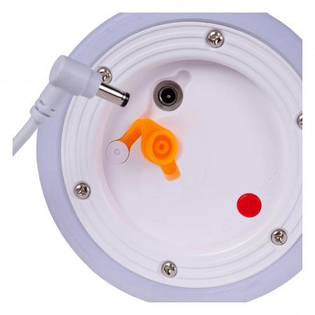 Lucide LITTLE JOE – kompakte Akku LED Tischlampe IP44 für Innen & Außen in Braun
