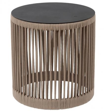 Lucide PINGI Akku-Stehlampe LED Outdoor IP44 Taupe 3-Stufen-Dim