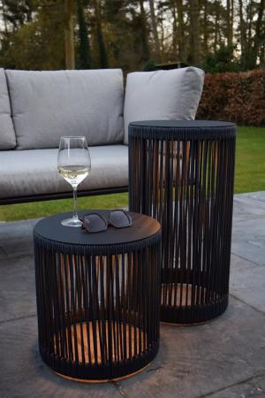 Lucide PINGI Akku-Stehlampe LED Outdoor IP44 Schwarz 3-StepDim