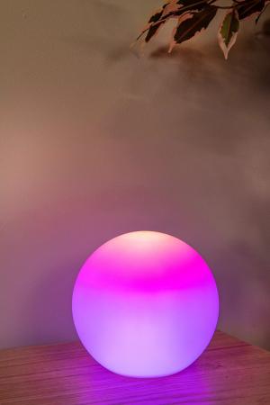 Lucide PINO – wiederaufladbare LED Tischleuchte für Innen & Außen mit RGB, CCT und Fernbedienung