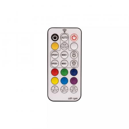 Lucide PINO – wiederaufladbare LED Tischleuchte für Innen & Außen mit RGB, CCT und Fernbedienung