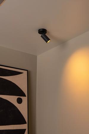Lucide CLUBS - Deckenstrahler 1xGU10 Schwarz