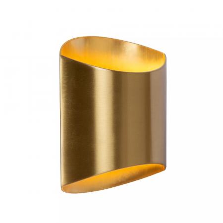 Lucide DILETTA Wandleuchte 1xG9 Messing matt modern Up & Down dimmbar