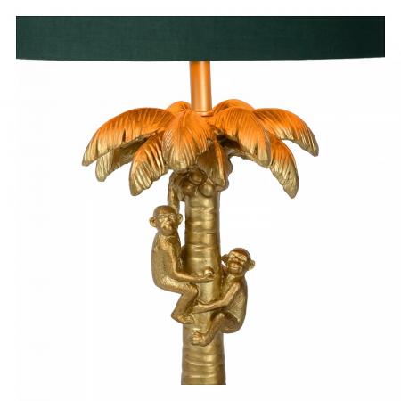 Lucide EXTRAVAGANZA COCONUT Tischleuchte Ø30,5cm 1xE27 Gold Messing Retro Design