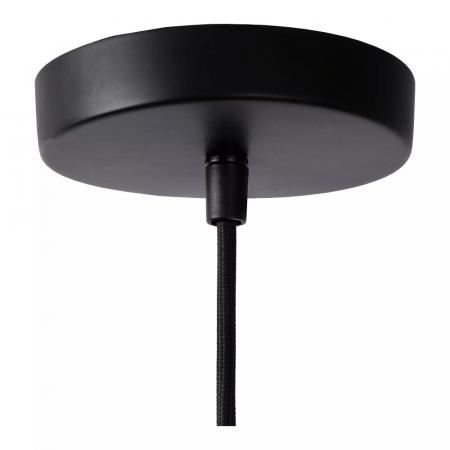 Lucide EXTRAVAGANZA CHIMP Pendelleuchte Ø17,6cm 1xE27 Schwarz Retro Tierdesign