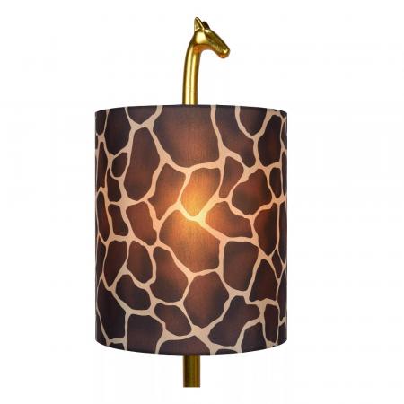 Lucide EXTRAVAGANZA MISS TALL Stehleuchte Ø31,5cm 1xE27 Gold Giraffe Retro Design