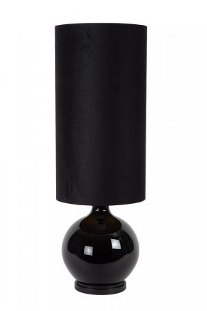Stehlampe ESTERAD – Retro Stehleuchte Ø34 cm E27 in Schwarz