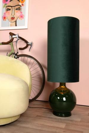 Stehlampe ESTERAD – Retro Stehleuchte Ø34 cm E27 in Grün