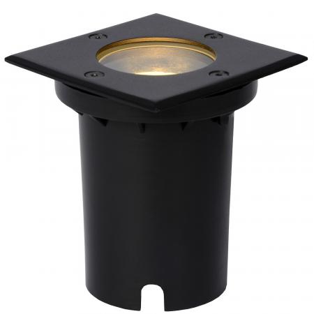 Lucide BILTIN Bodeneinbaustrahler IP67 Schwarz GU10