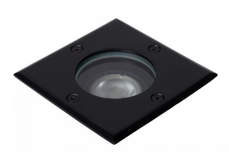 Lucide BILTIN Bodeneinbaustrahler IP67 Schwarz GU10