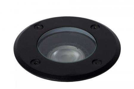Lucide BILTIN Bodeneinbaustrahler Schwarz IP67 GU10