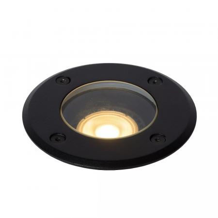 Lucide BILTIN Bodeneinbaustrahler Schwarz IP67 GU10