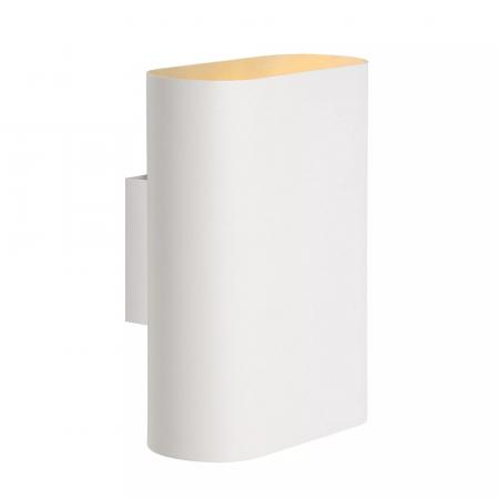 Lucide OVALIS Wandleuchte 2xE14 Weiß Up & Down Licht modern