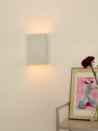 Lucide OVALIS Wandleuchte 2xE14 Weiß Up & Down Licht modern
