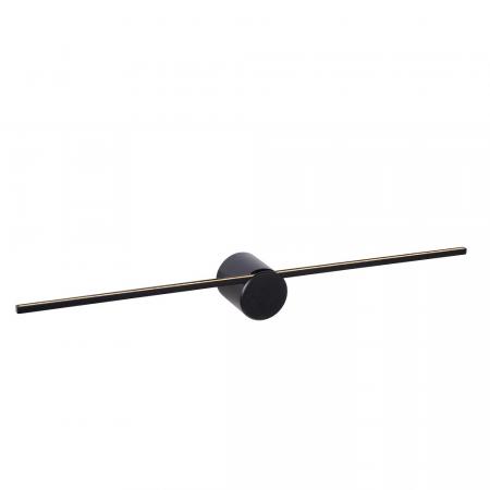 Lucide MIZAR LED Wandleuchte Badezimmer 60 cm Schwarz IP44 2700K