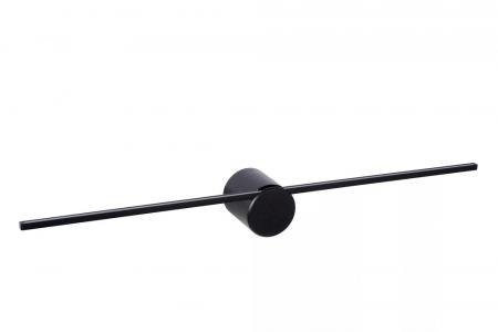 Lucide MIZAR LED Wandleuchte Badezimmer 60 cm Schwarz IP44 2700K