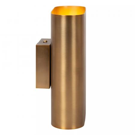 Lucide OVALIS Wandleuchte 2xE14 Mattes Gold / Messing Up & Down Licht