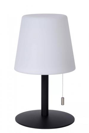 Lucide RIO – wiederaufladbare LED Tischlampe Innen & Außen mit RGB in Multicolor
