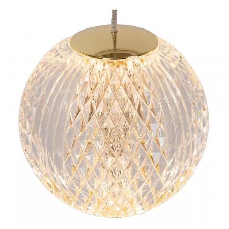 Lucide CINTRA Pendelleuchte Ø32cm LED 5x4,7W 2700K Transparent dimmbar