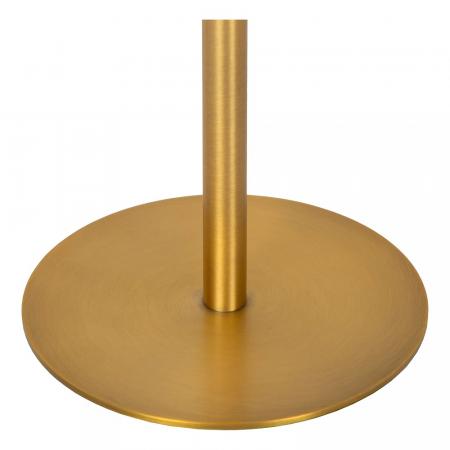 Lucide TYON – elegante Akku Tischleuchte für Innen & Außen in mattem Gold mit warmweißem Licht