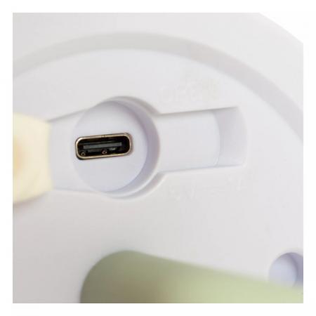 Lucide TYON – moderne Akku Tischleuchte für Innen & Außen in Grün mit warmweißem Licht